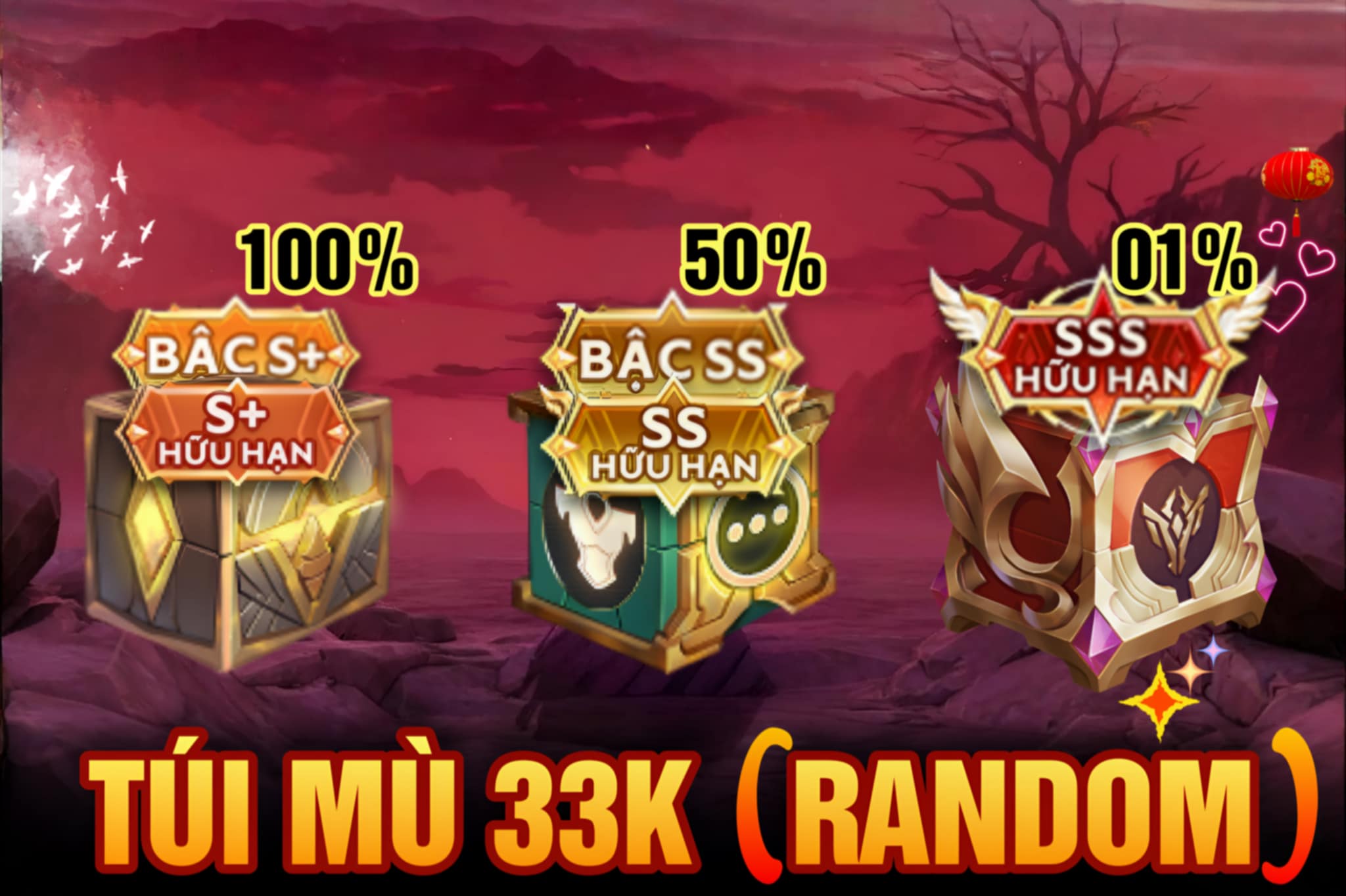 TÚI MÙ RANDOM REG 33K