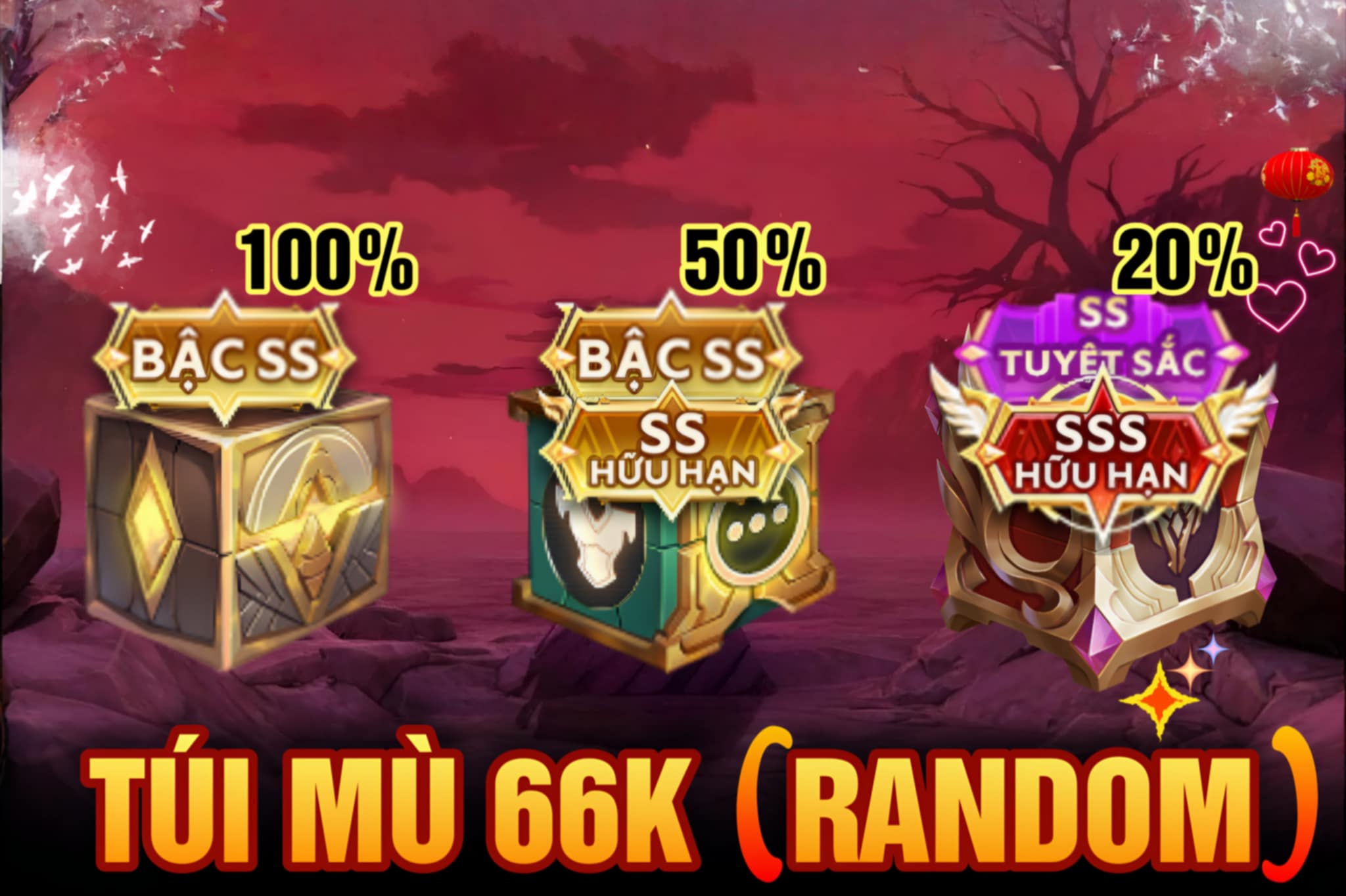 TÚI MÙ RANDOM REG 66K